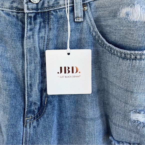 Just Black Denim High Rise Dad Jeans - Picture 5 of 10